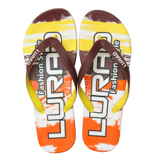 2019 summer wholesale High Quality men beach slippers OEM ODM custom print EVA filp flops cheap promotion outdoor men slippers